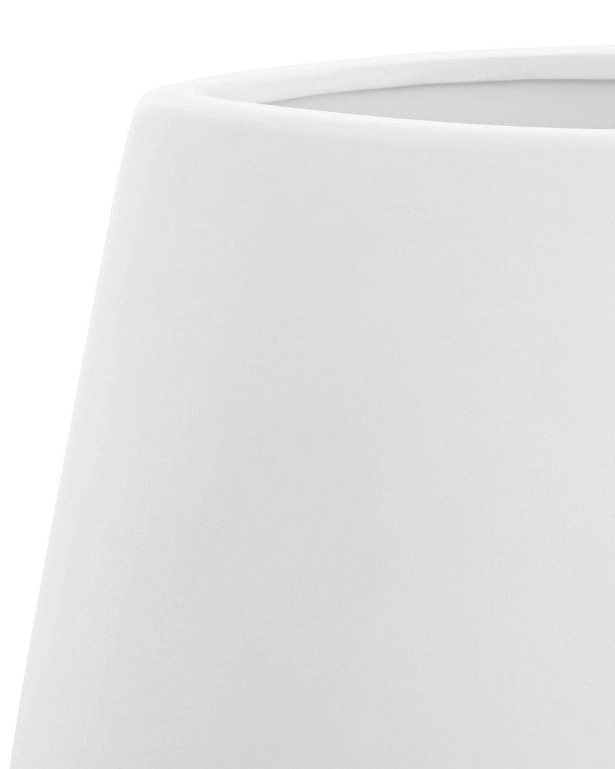 Jensa™ vase grande | white painted ceramic - decor jensa inspired by sphere square | madorne