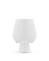 Jensa™ vase grande | white painted ceramic - decor jensa inspired by sphere square | madorne