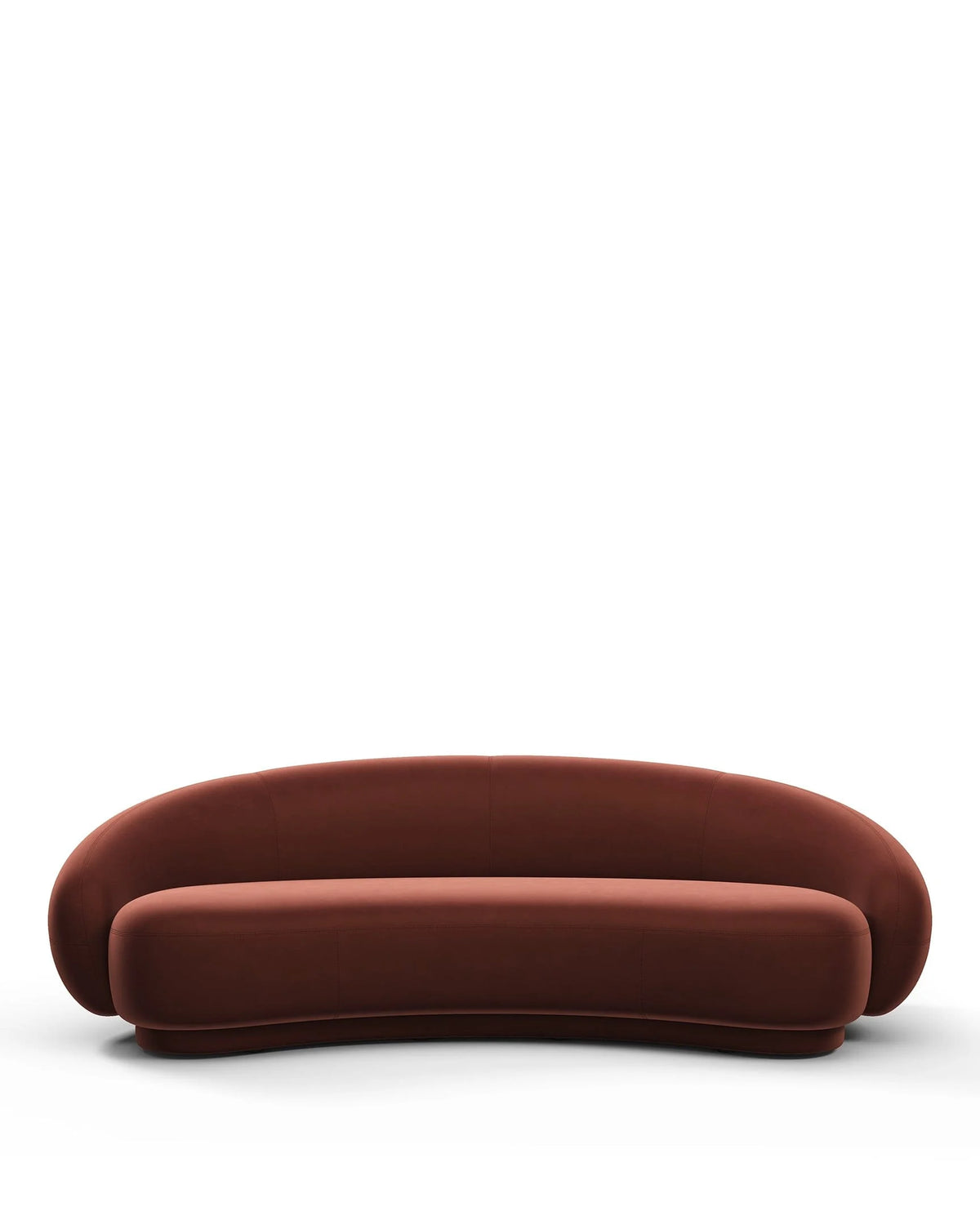 Jolie 18™ curved sofa | three seater - cinnamon velvet - 3 seaters julep-inspired by jonas wagell | madorne