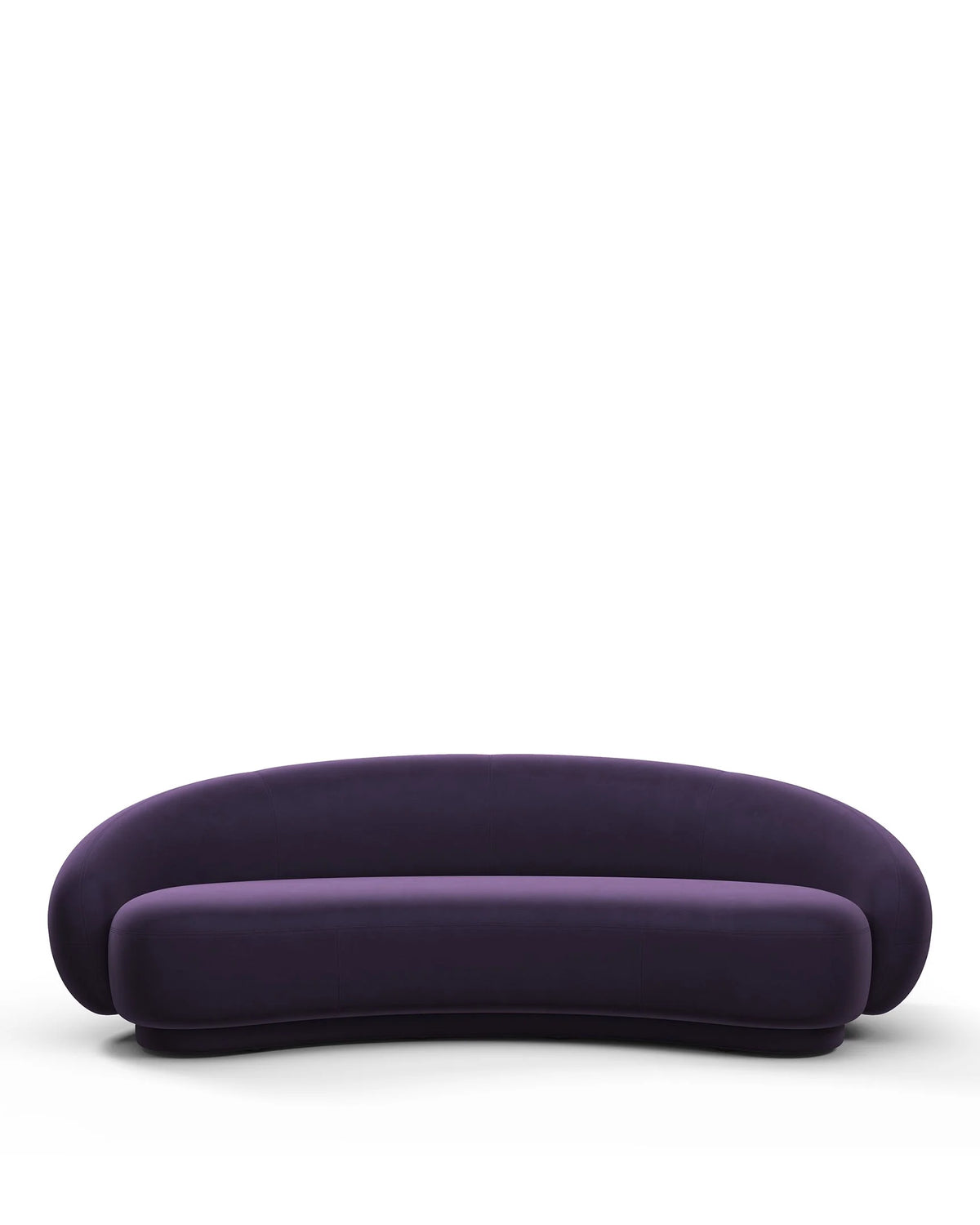 Jolie 18™ curved sofa | three seater - grape velvet - 3 seaters julep-inspired by jonas wagell | madorne