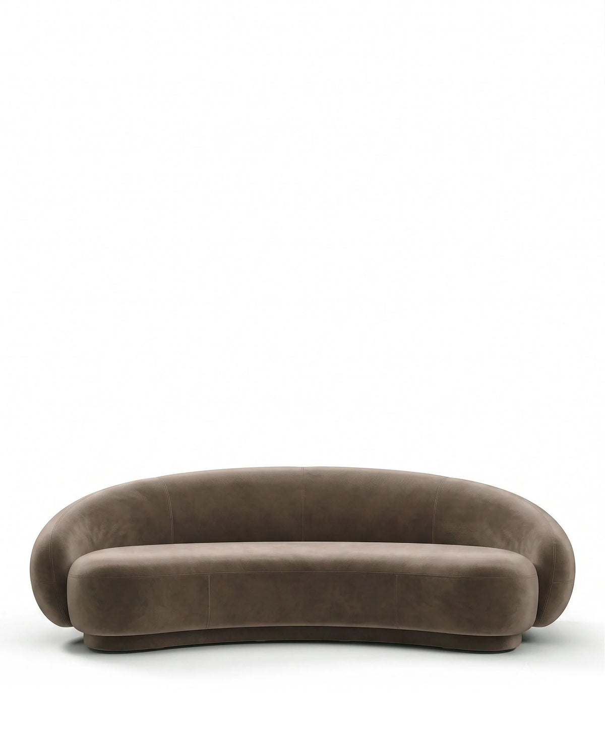 Jolie 18™ curved sofa | three seater - mink velvet - 3 seaters julep-inspired by jonas wagell | madorne
