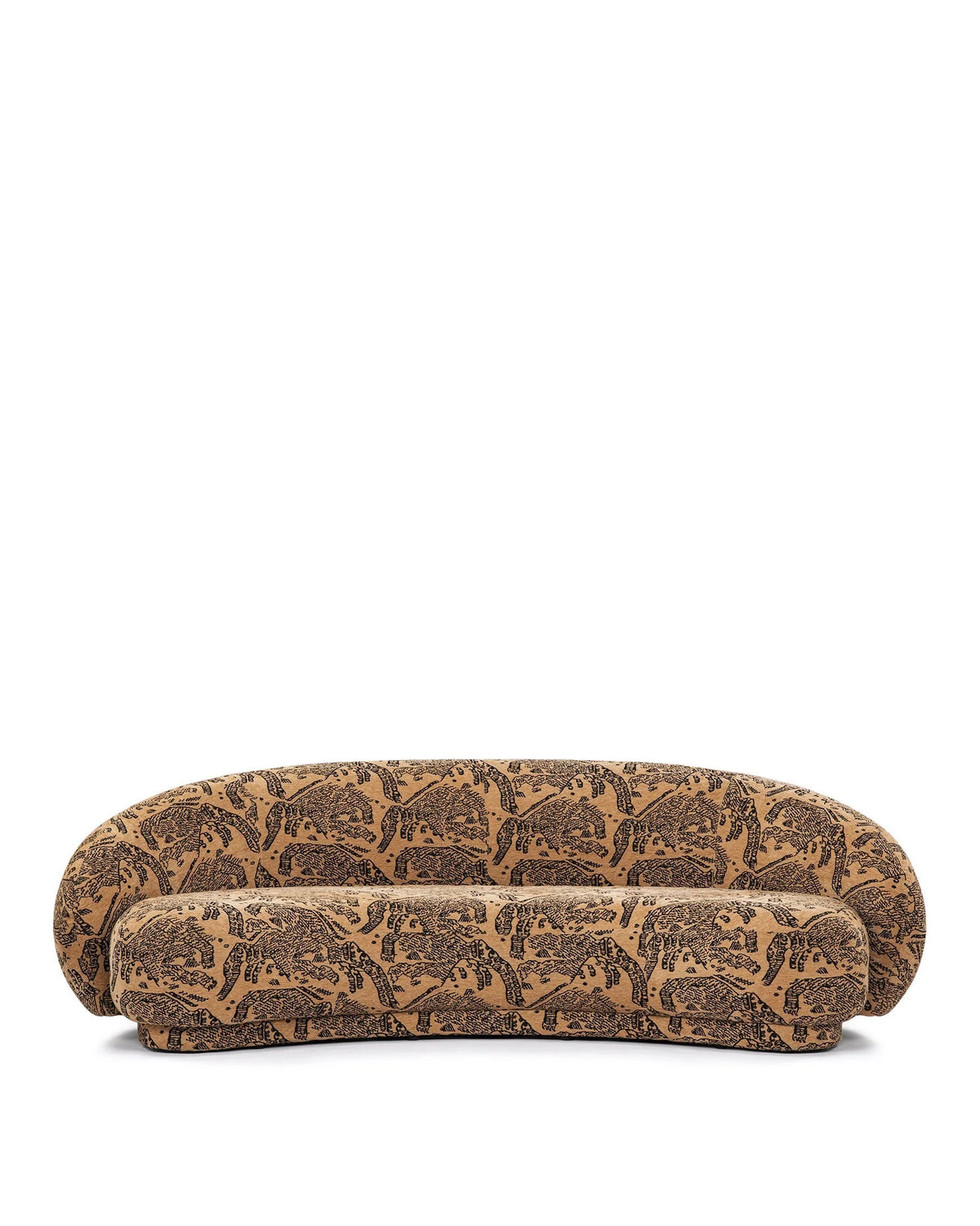 Jolie 18™ curved sofa | three seater - tiger mountain chenille - 3 seaters julep-inspired by jonas wagell | madorne