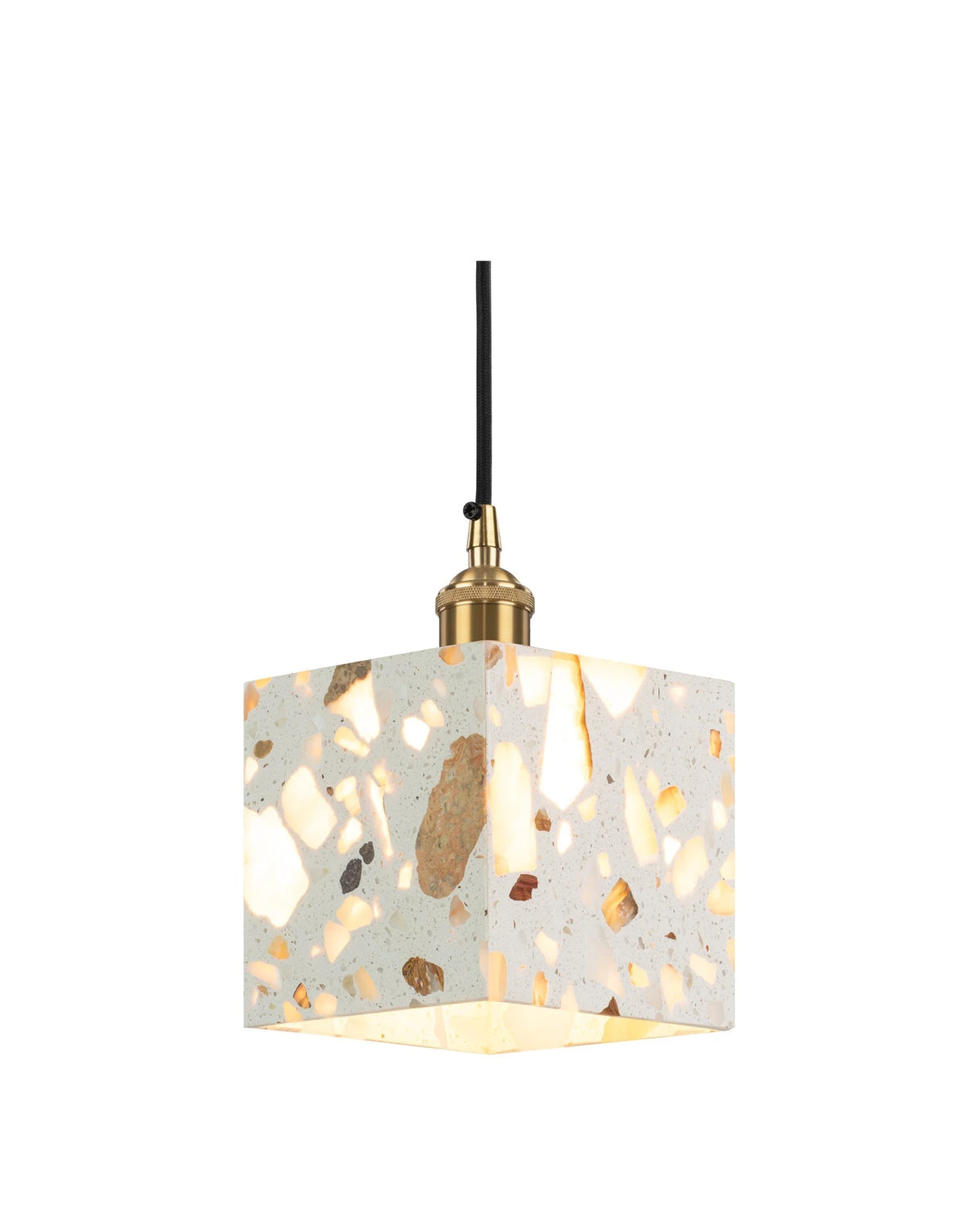 Juna™ square ceiling light | terrazzo - lighting juna | madorne