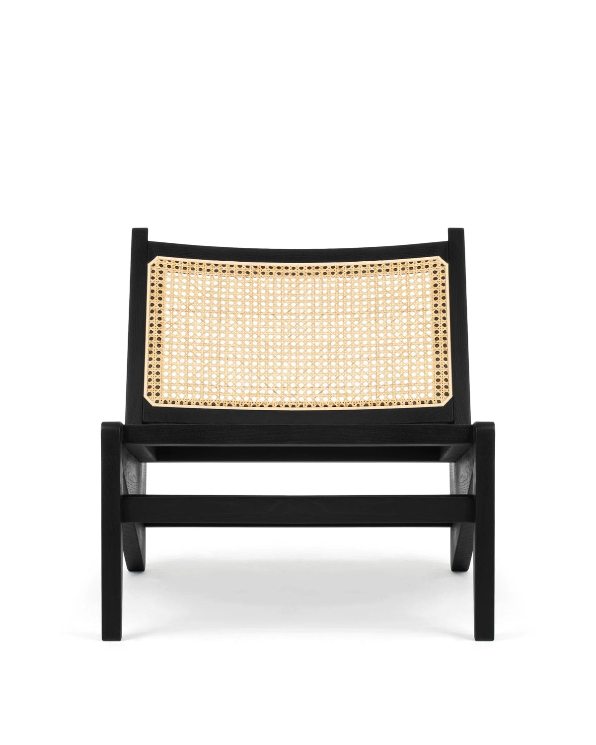Kangra 50™ lounge chair | ash and cane - black - chairs 50 | madorne