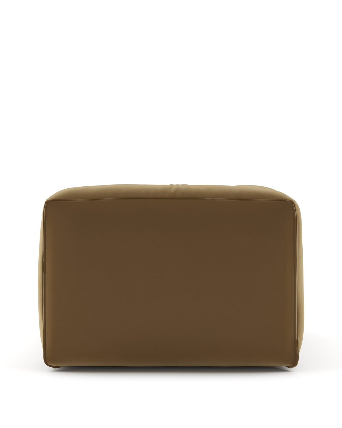 Le mur 72™ left-arm module | old gold velvet - left arm - modules 72 | modular sofa element | madorne