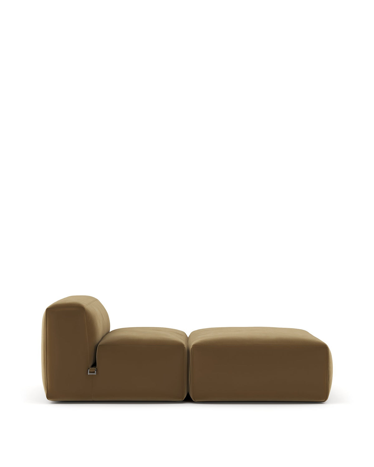 Le mur 72™ modular chaise | old gold velvet - sectionals 72 | sectional sofa | madorne