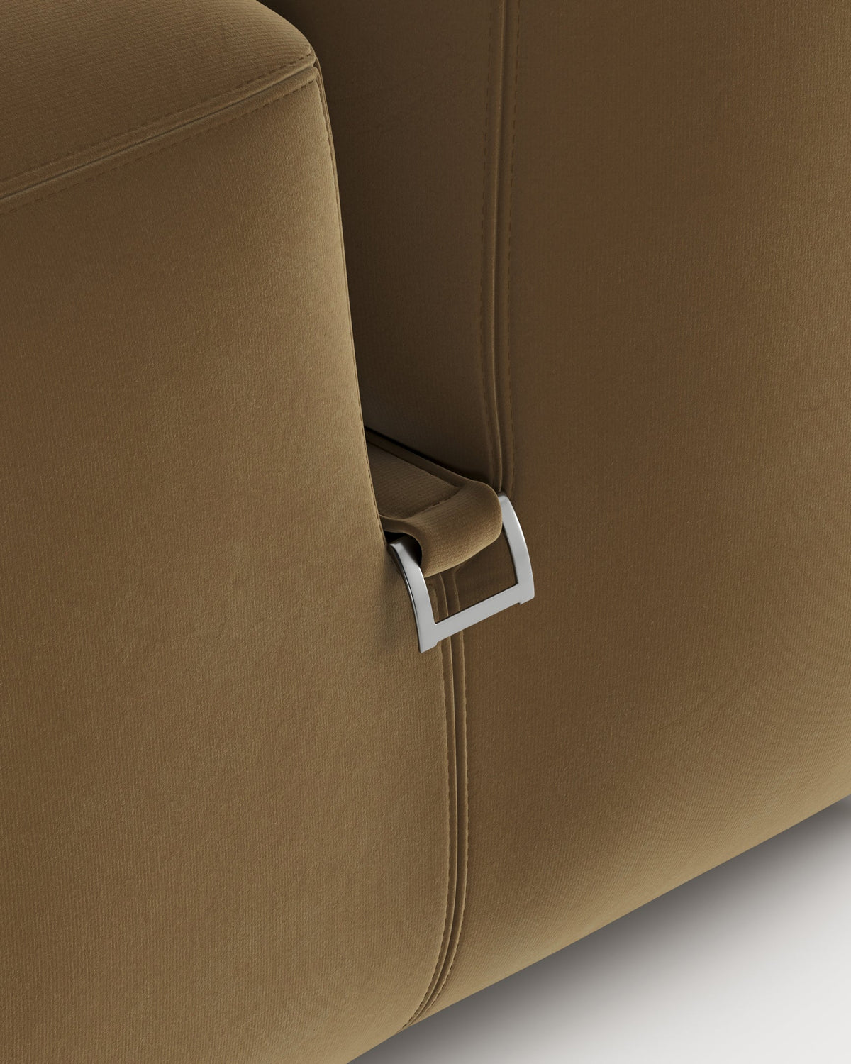 Le mur 72™ modular chaise | old gold velvet - sectionals 72 | sectional sofa | madorne