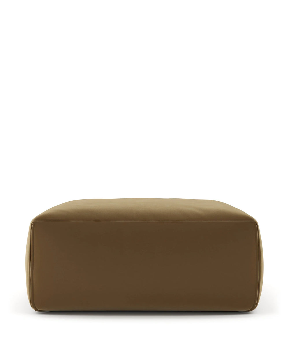 Le mur 72™ ottoman | old gold velvet - stools & ottomans 72 | modern | contemporary design | mad...