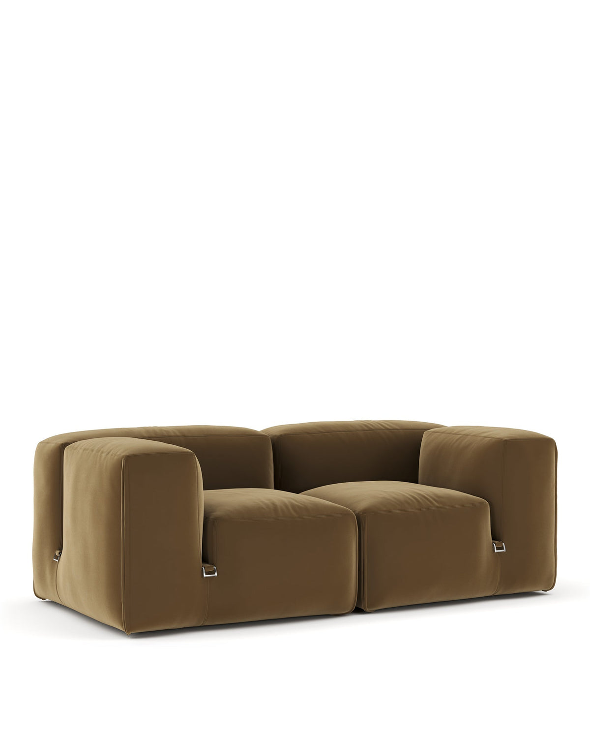Le mur 72™ two-seater sofa | old gold velvet - two seater - 2 seaters 72 | madorne