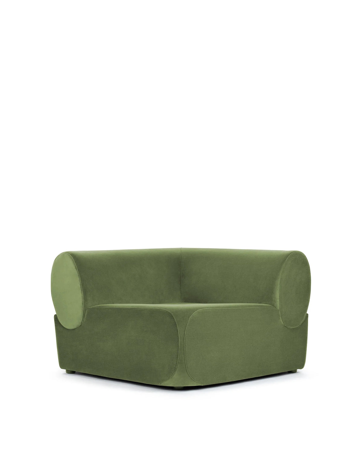 Lea™ module corner | plush velvet - modules lea inspired by eave modular sofa | madorne
