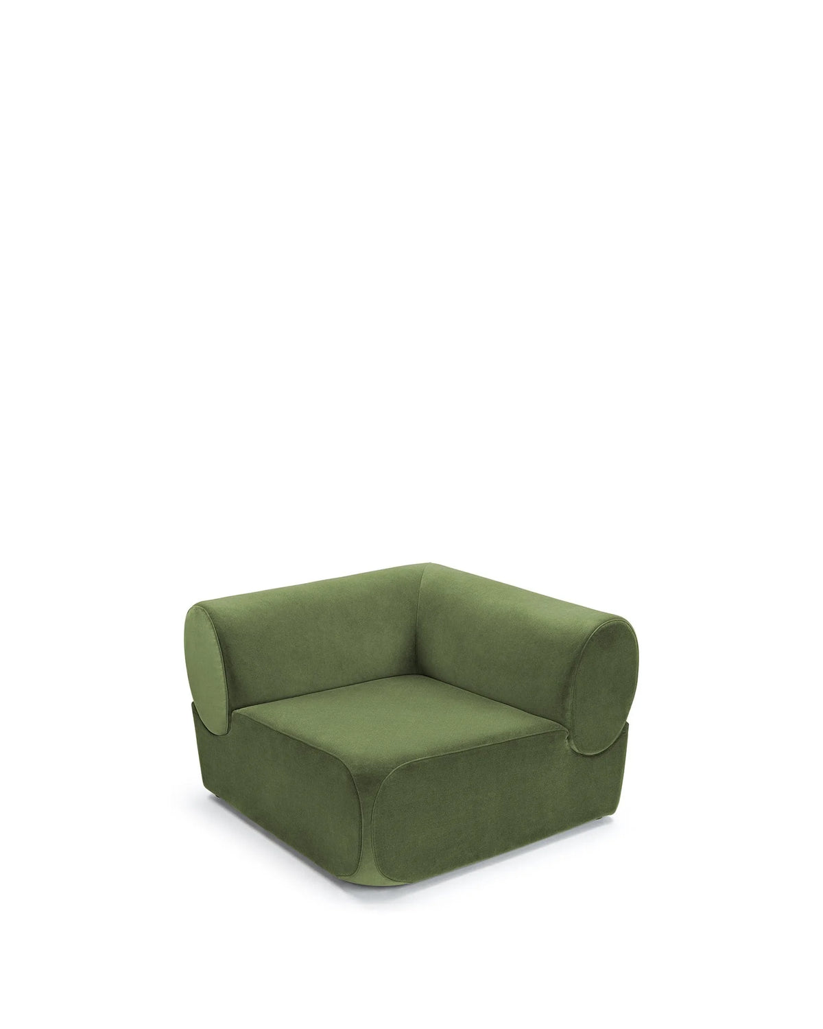 Lea™ module corner | plush velvet - modules lea inspired by eave modular sofa | madorne