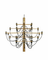 Linea 58™ chandelier | brass - lighting 58 | modern | madorne