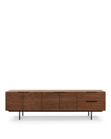 Linea 58™ credenza | walnut - storage 58 | furniture design | madorne