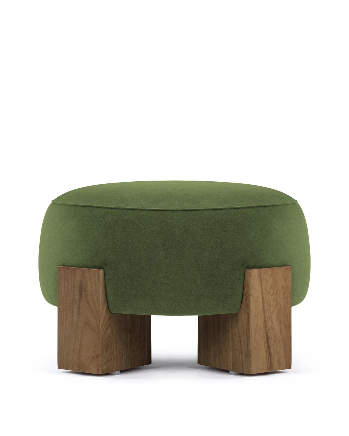 Liva™ ottoman | plush velvet - stools & ottomans liva inspired by cassette puff | madorne