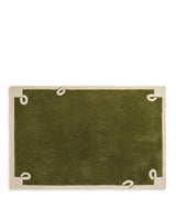 Loopa™ Wool Rug | Olive and Cream