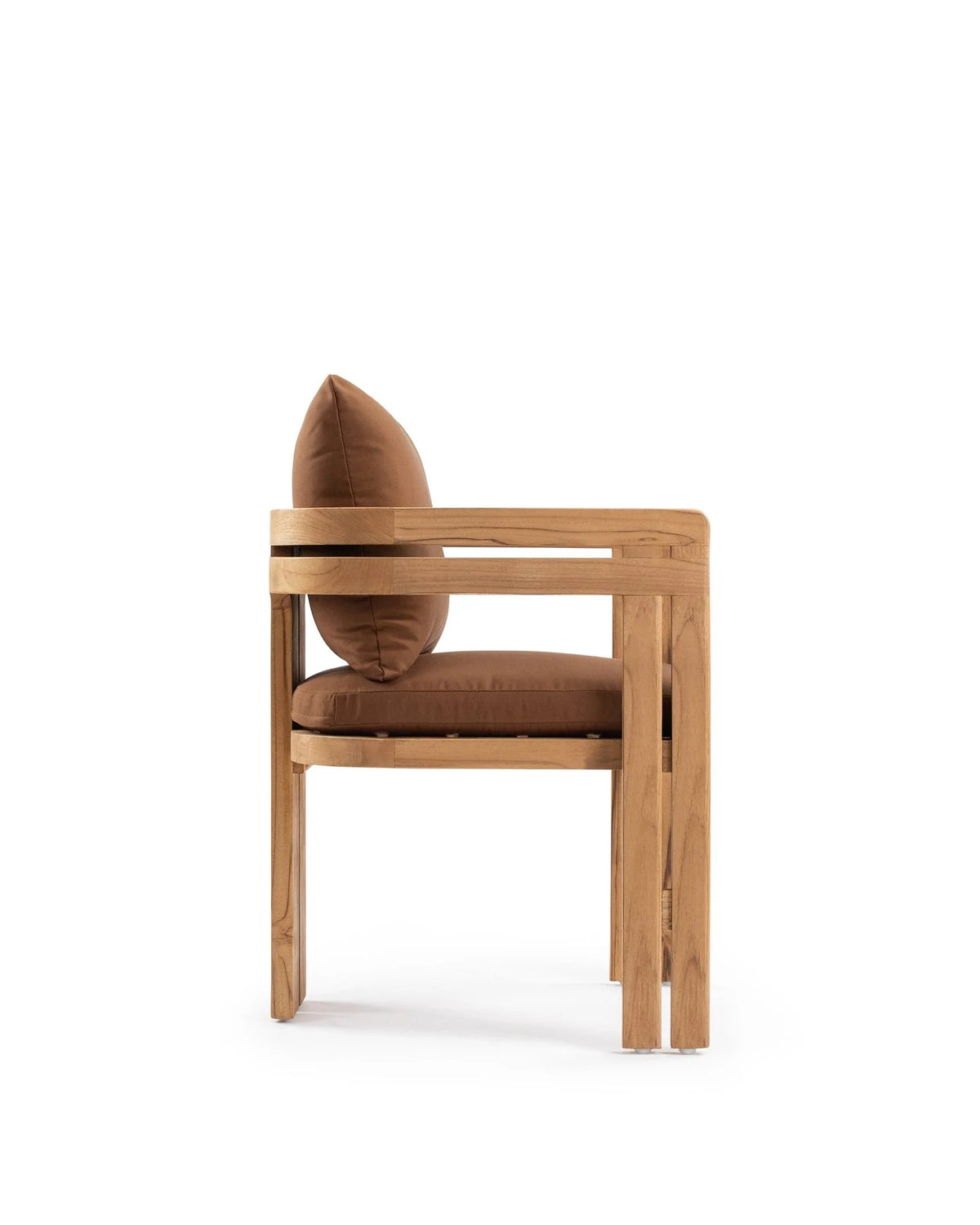 Luso™ outdoor dining chair | teak and cushion - chairs luso | madorne
