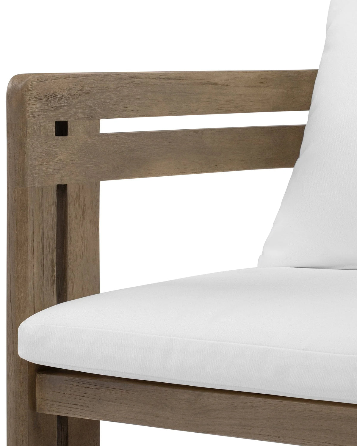 Luso™ outdoor dining chair | teak and cushion - chairs luso | madorne