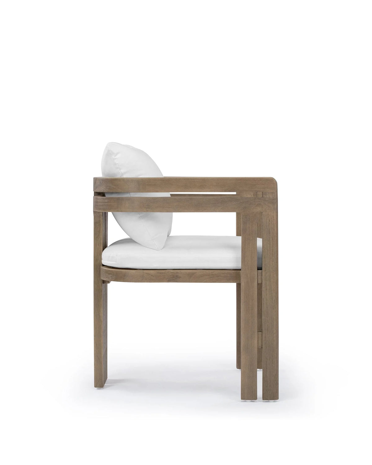 Luso™ outdoor dining chair | teak and cushion - chairs luso | madorne