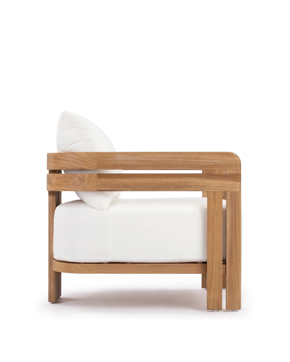 Luso™ outdoor lounge chair | teak platform - chairs luso | designer | madorne