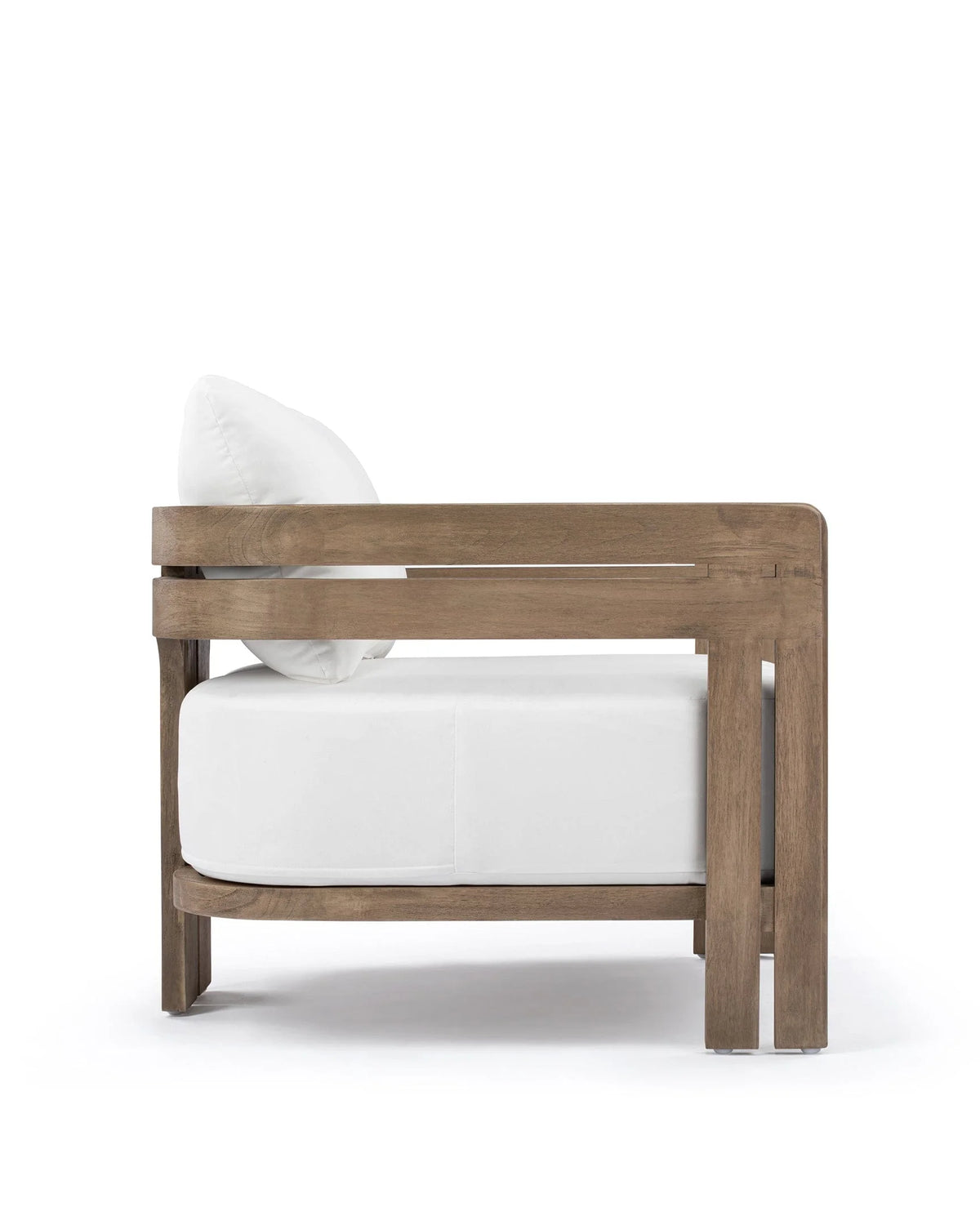 Luso™ outdoor lounge chair | teak platform - chairs luso | designer | madorne
