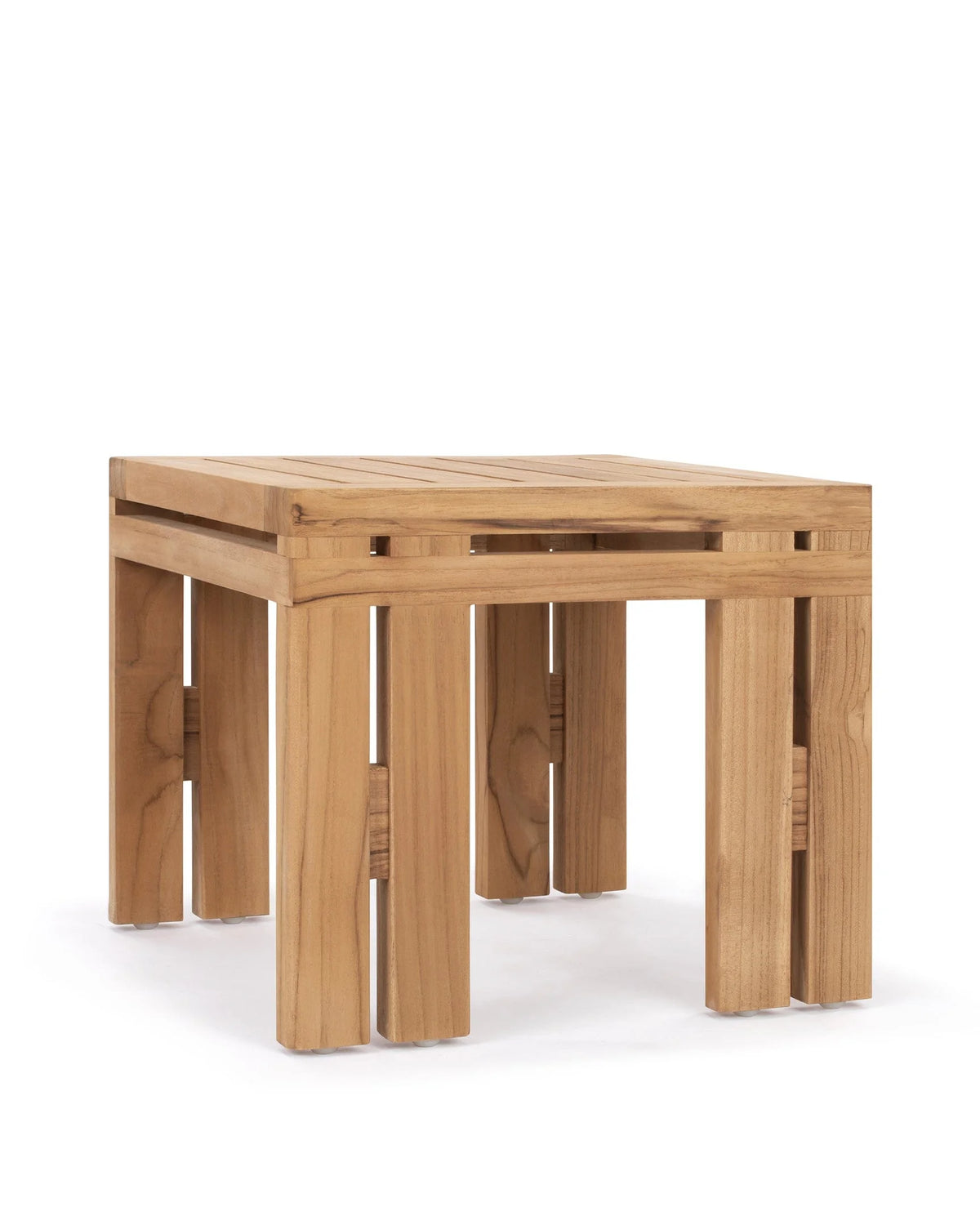 Luso™ outdoor side table | solid teak - tables luso | madorne