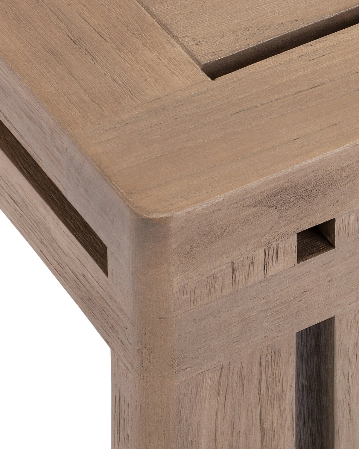 Luso™ outdoor side table | solid teak - tables luso | madorne