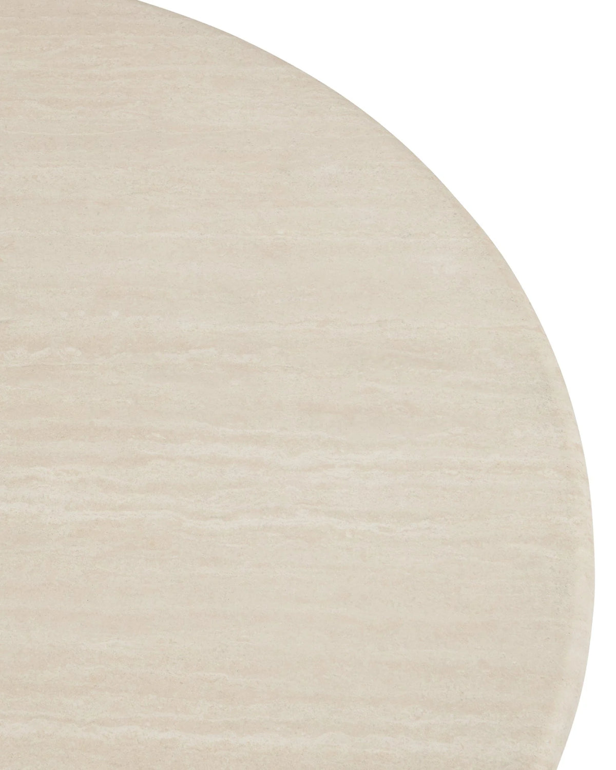 Maia orb™ coffee table | stone finish - tables three-sphere travertine | madorne