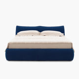 Mambo 72 Bouclé Bed Frame – front view