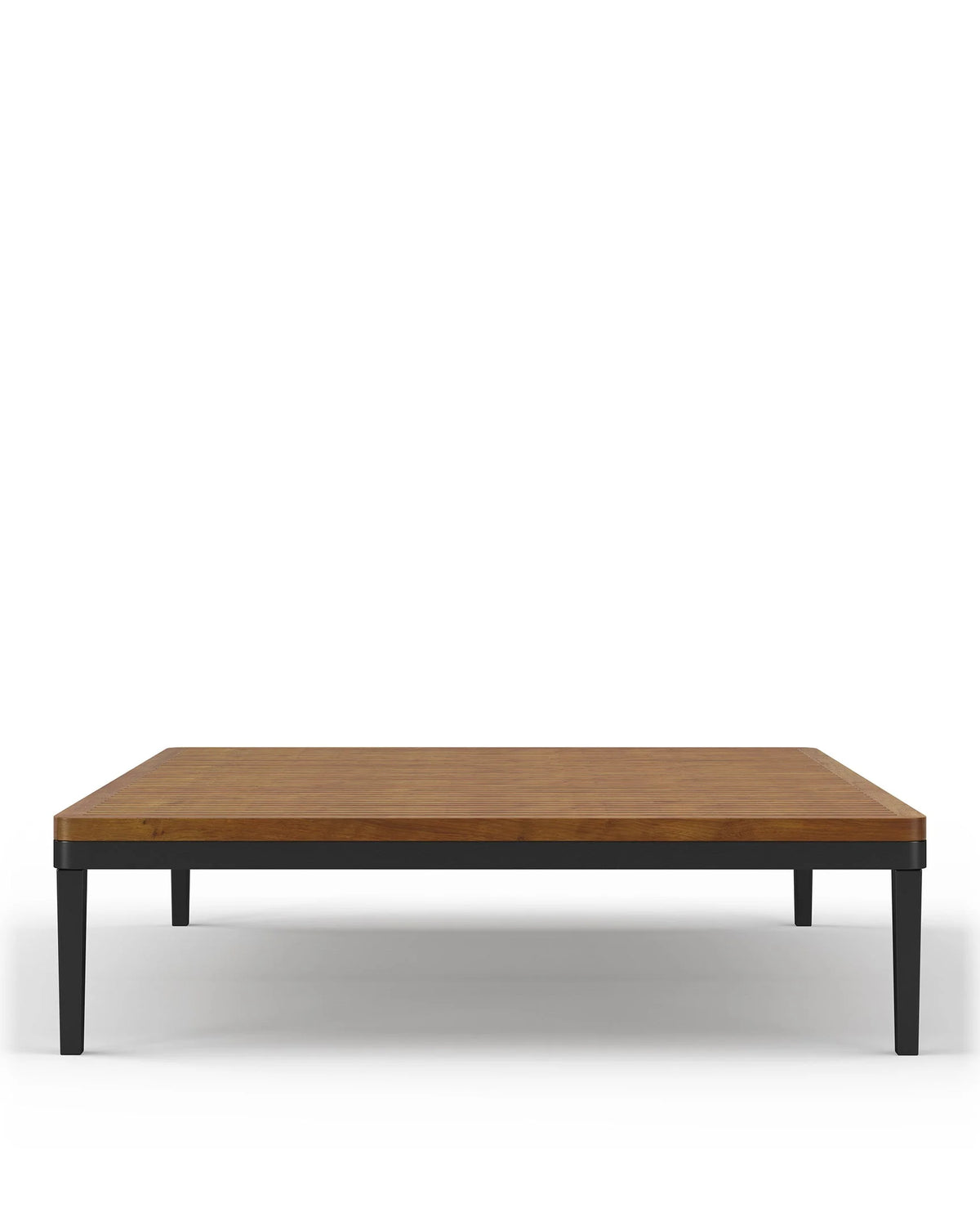 Marca™ outdoor end table | natural teak - side tables marca | madorne