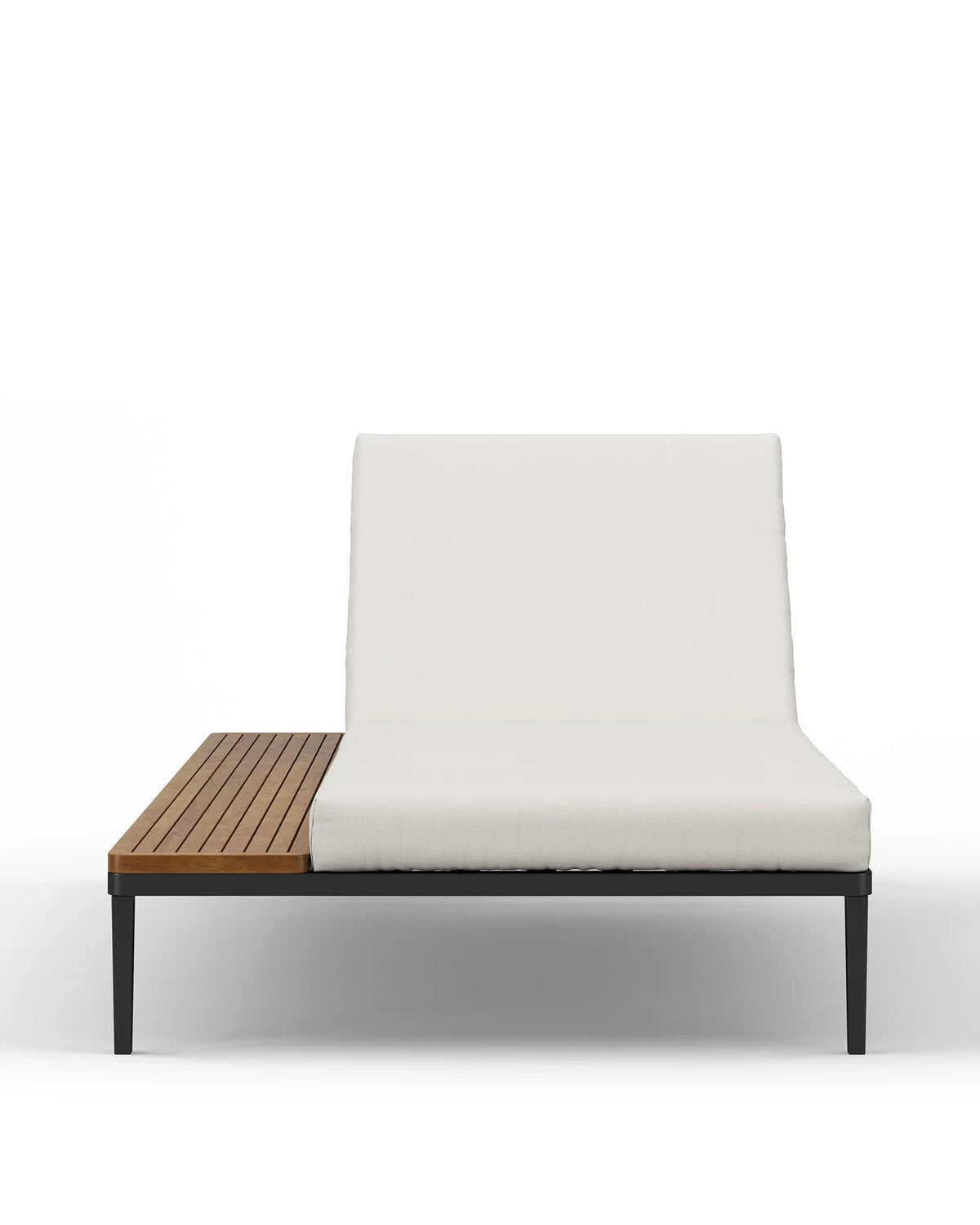 Marca™ outdoor lounger - sun / shell performance weave - lounge chairs marca | chair | madorne