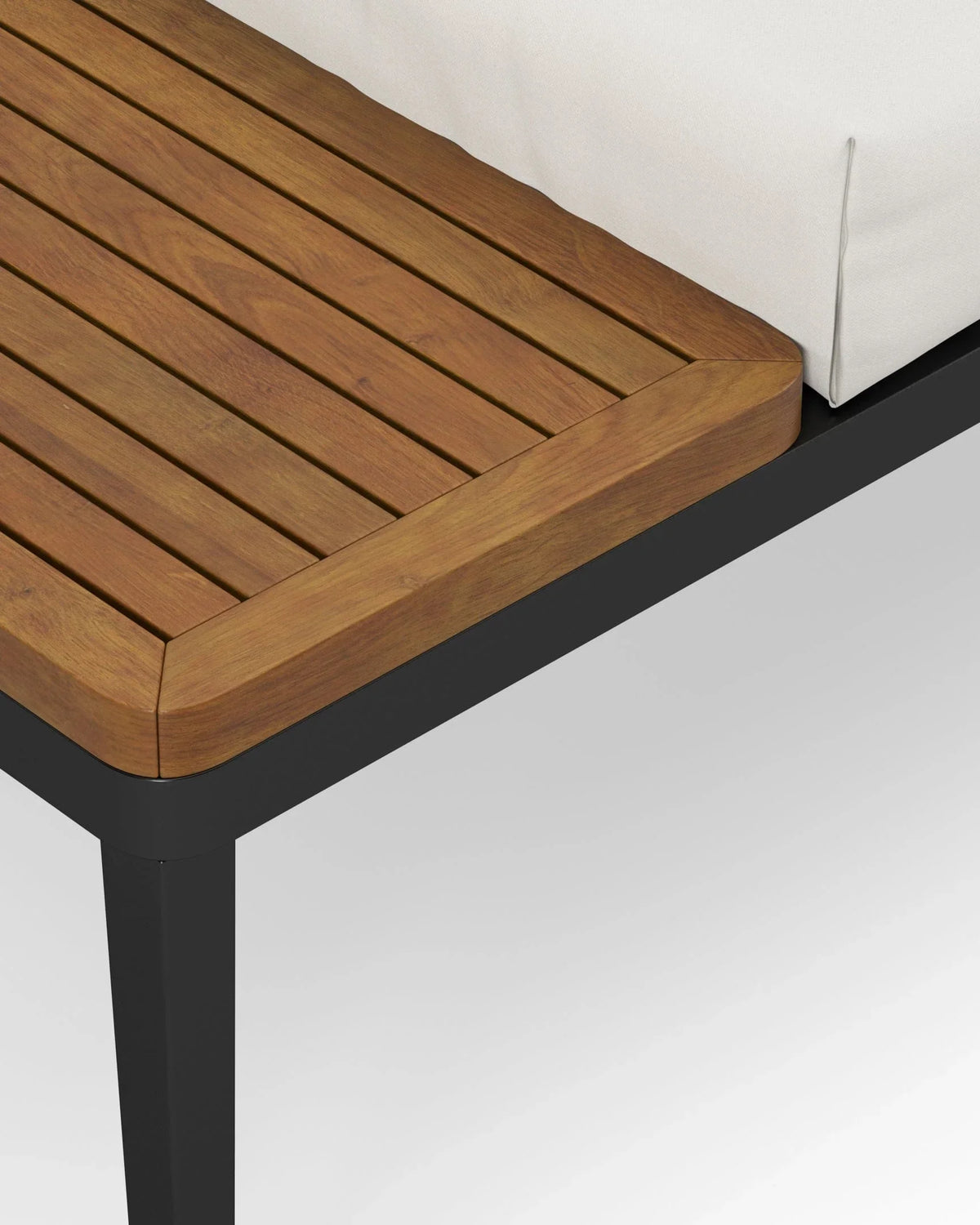 Marca™ outdoor lounger - sun / shell performance weave - lounge chairs marca | chair | madorne