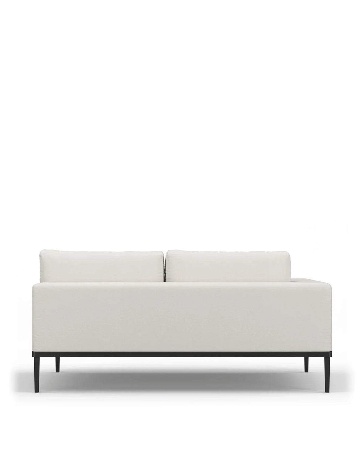 Marca™ outdoor two seater sofa left arm | shell performance weave - module / 2 seaters marca | designer two-seater...