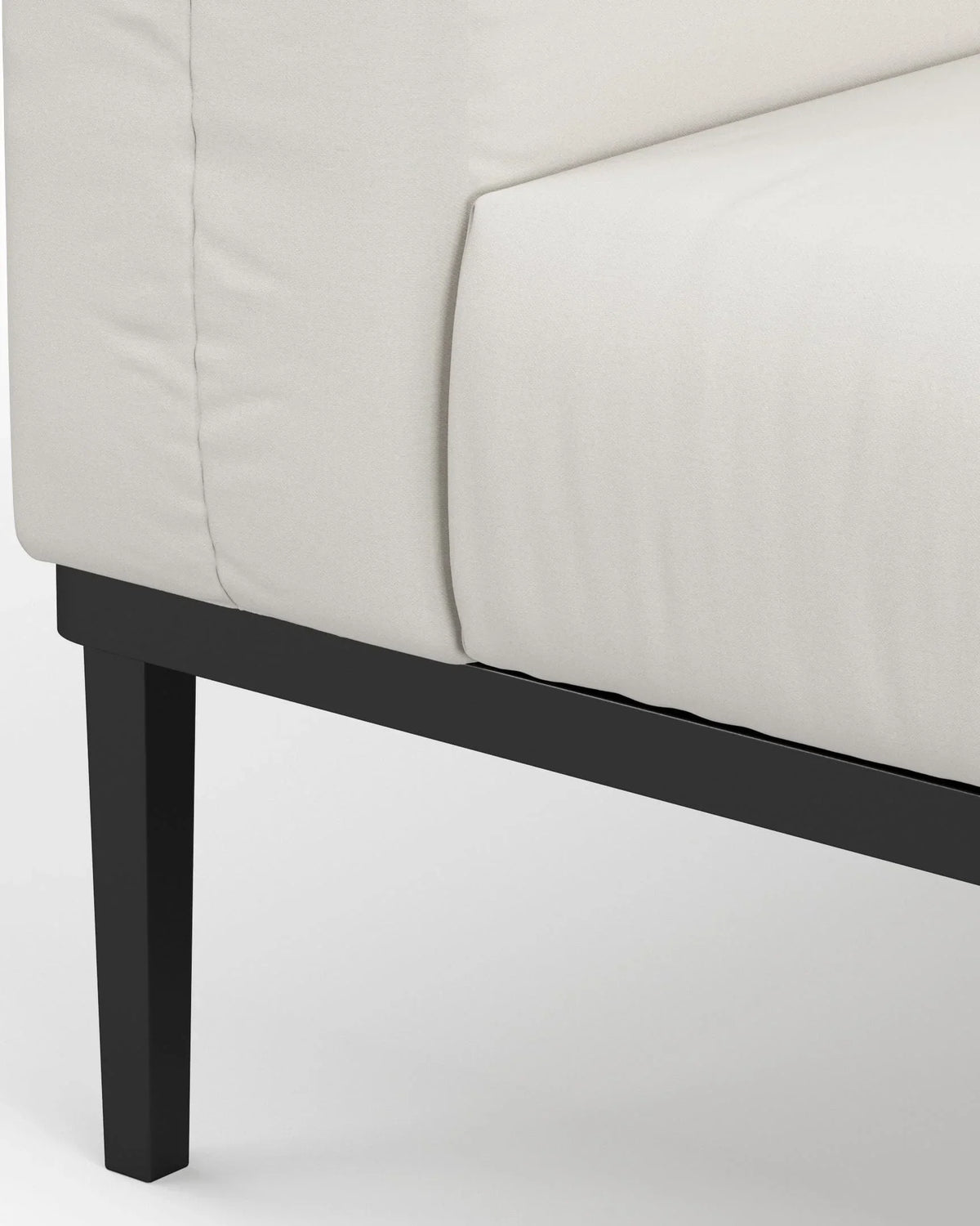 Marca™ outdoor two seater sofa left arm | shell performance weave - module / 2 seaters marca | designer two-seater...
