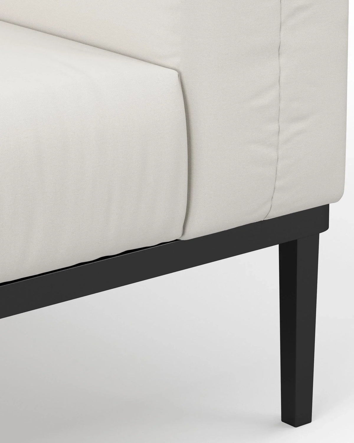 Marca™ outdoor two seater sofa right arm | shell performance weave - module / 2 seaters marca | designer two-seater...