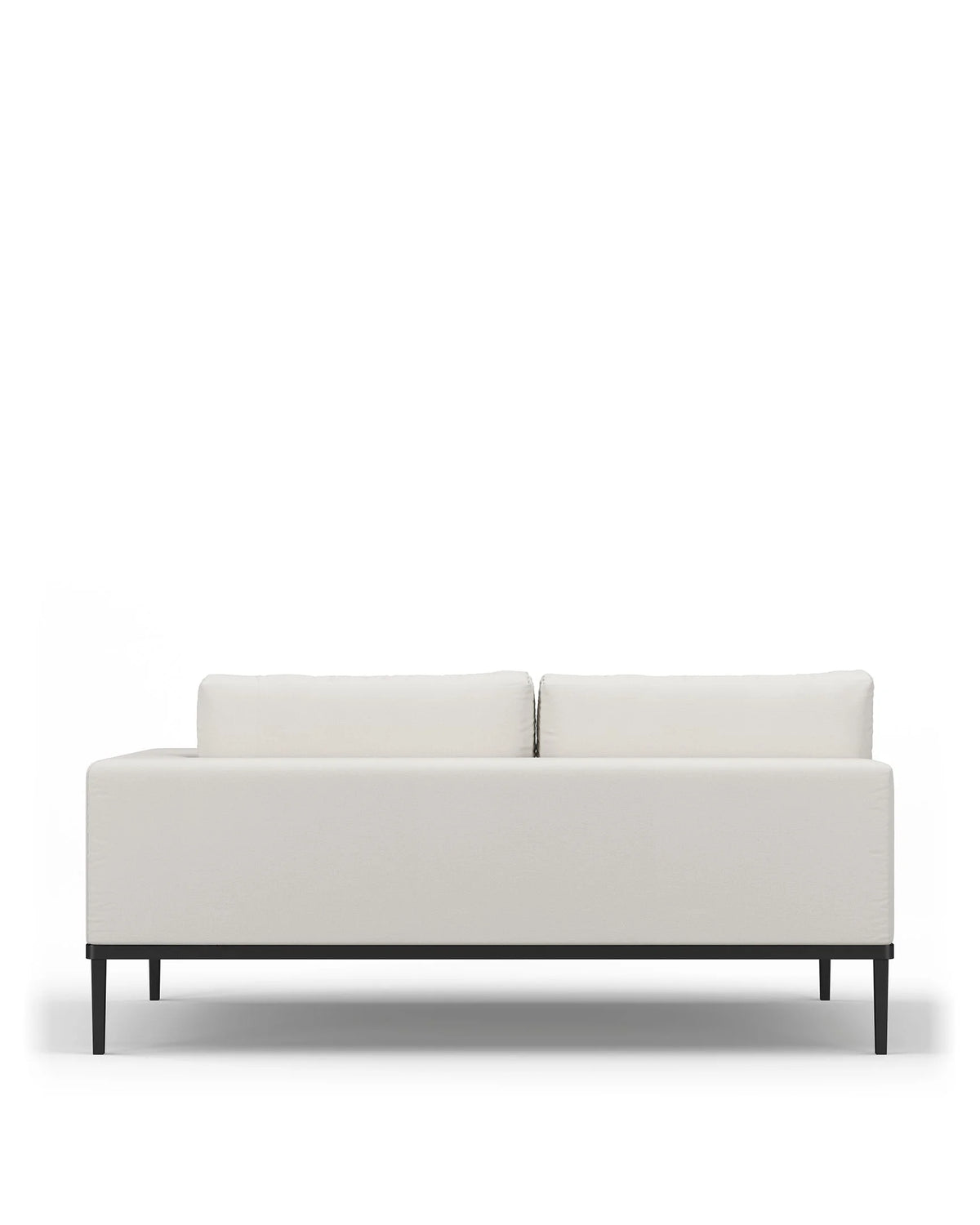 Marca™ outdoor two seater sofa right arm | shell performance weave - module / 2 seaters marca | designer two-seater...