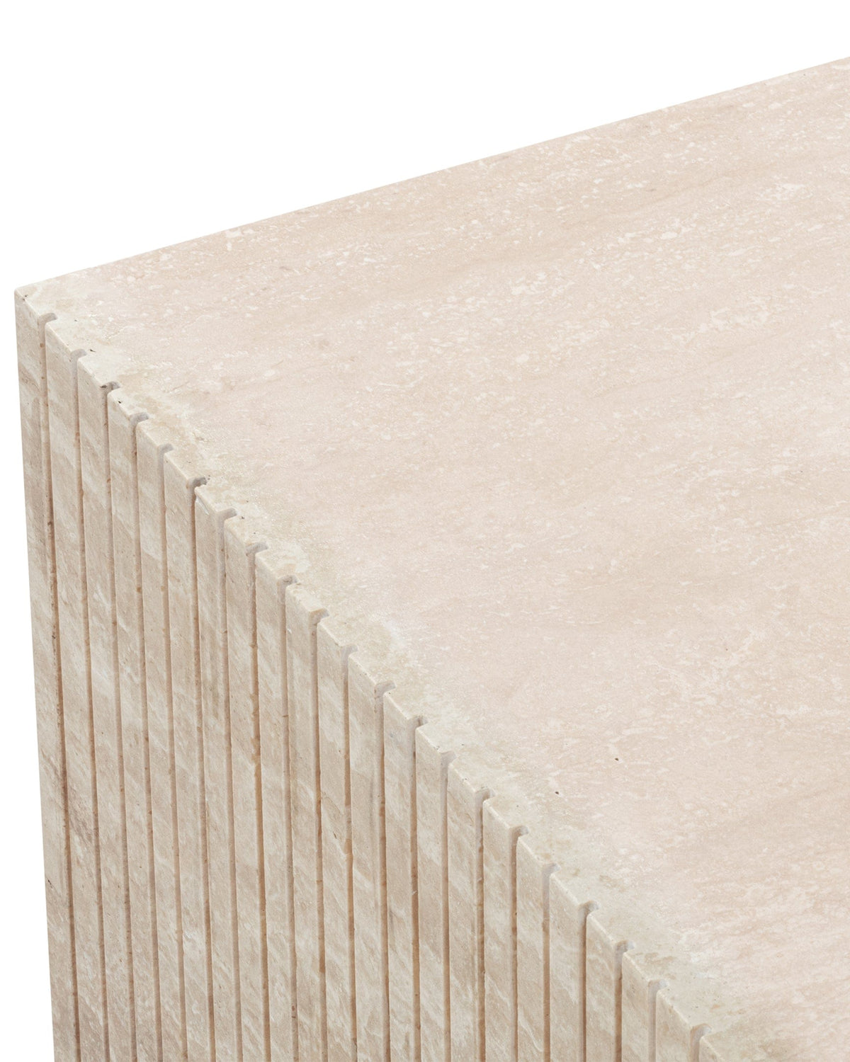 Marcella stone™ coffee table | travertine - tables stone | madorne