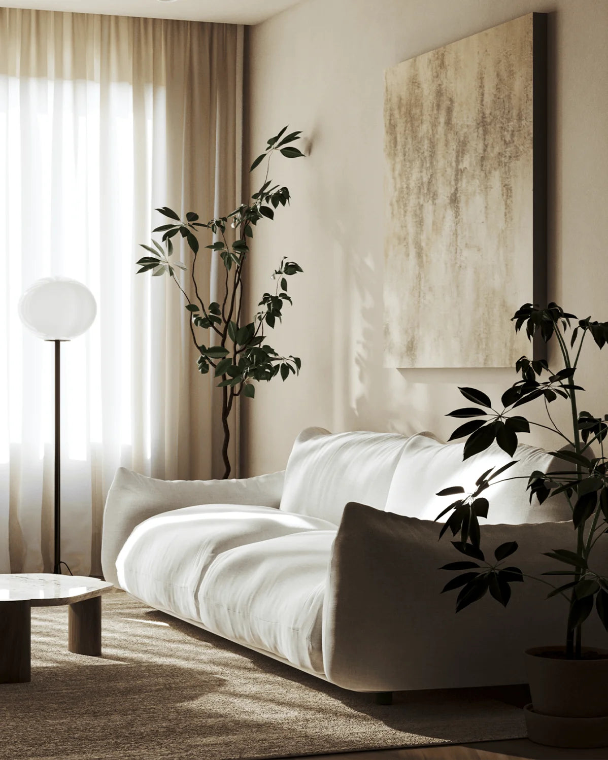 Maren 70™ two seater sofa | ivory linen - 2 seaters 70 | two-seater | madorne