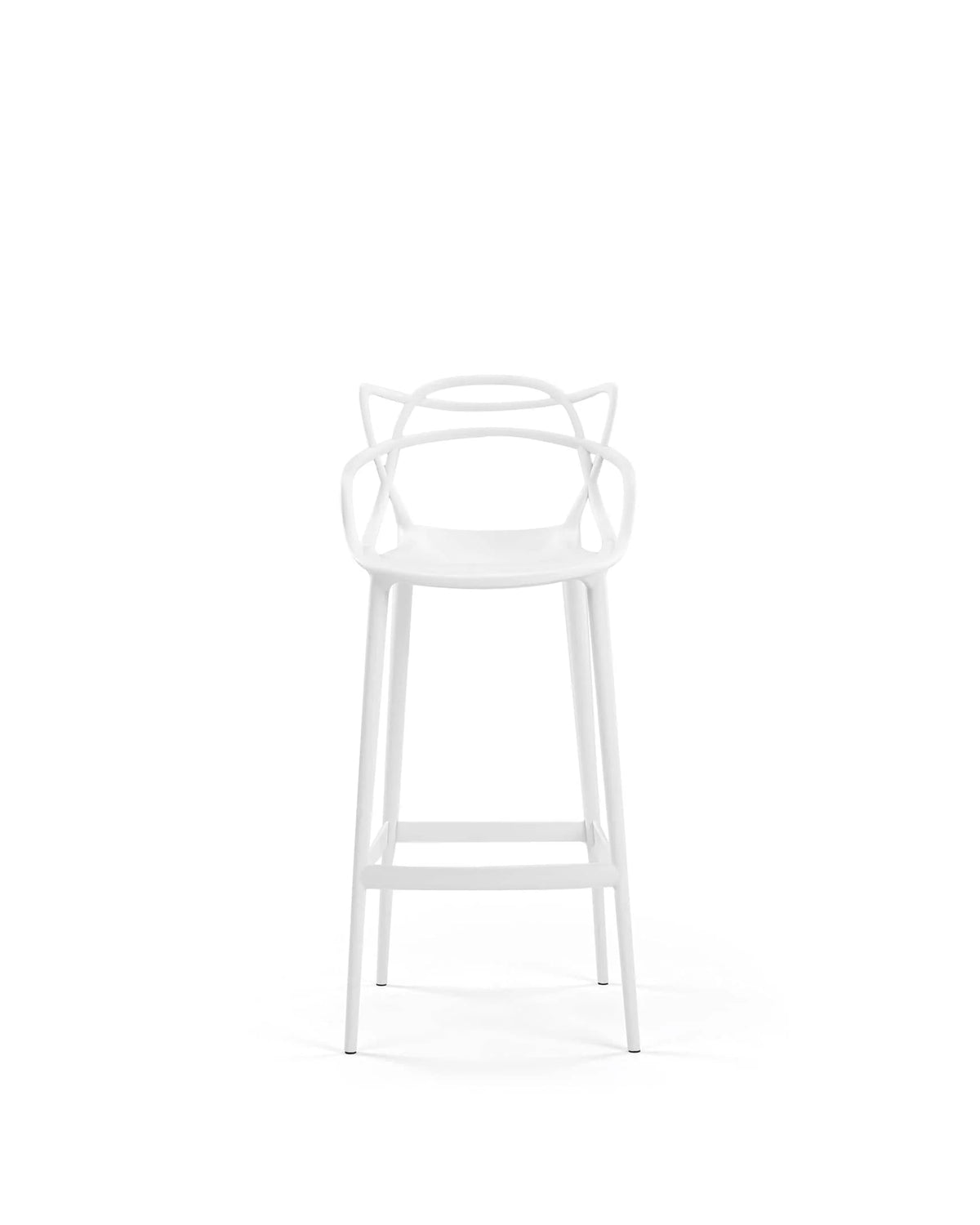 Masterline™ bar stool | interlaced back - white - & counter stools masterline | modern | madorne