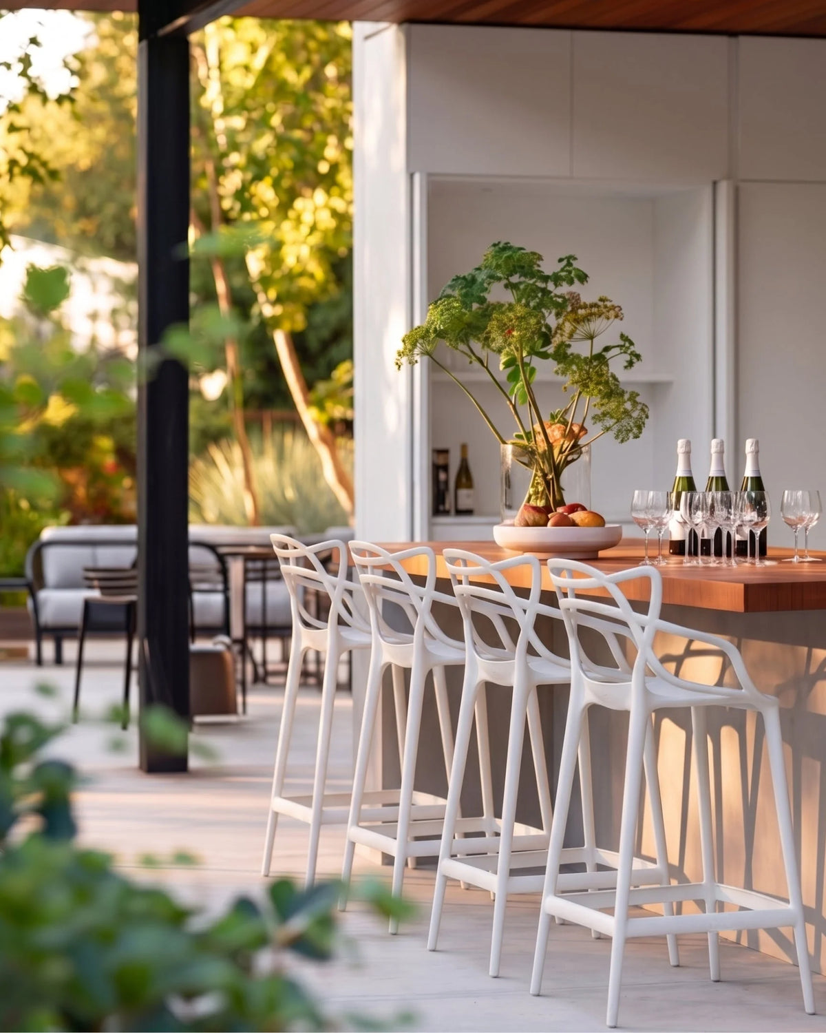 Masterline™ counter stool | interlaced back - bar & stools masterline | madorne