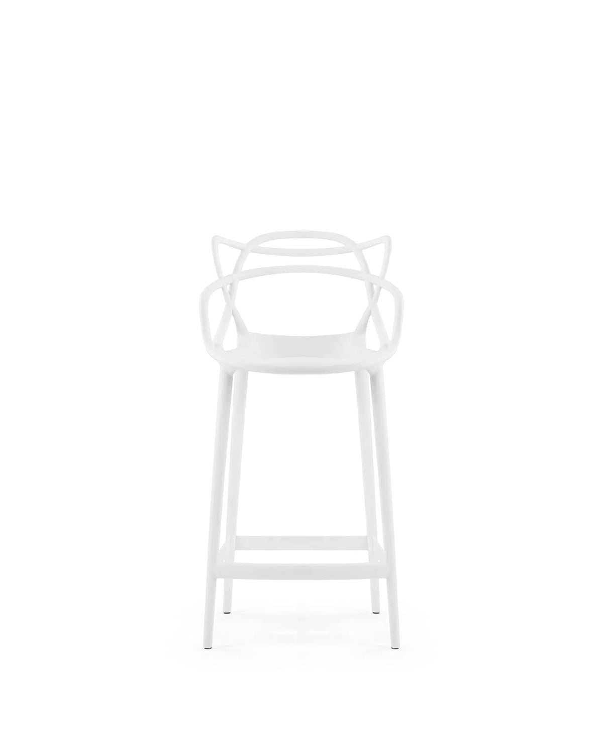 Masterline™ counter stool | interlaced back - white - bar & stools masterline | madorne