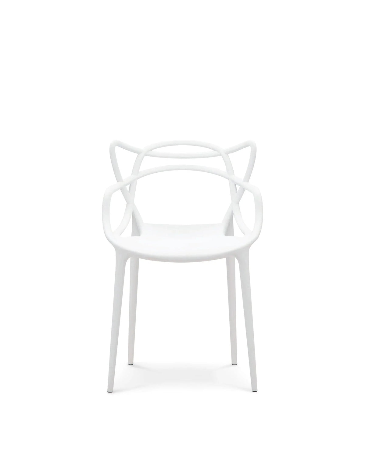 Masterline™ dining chair | interlaced back - white - chairs masterline | madorne