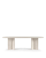 Maura™ dining table | limestone - tables maura | modern | madorne