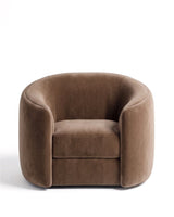Mayra™ lounge chair | mink velvet - chairs mayra | modern | madorne