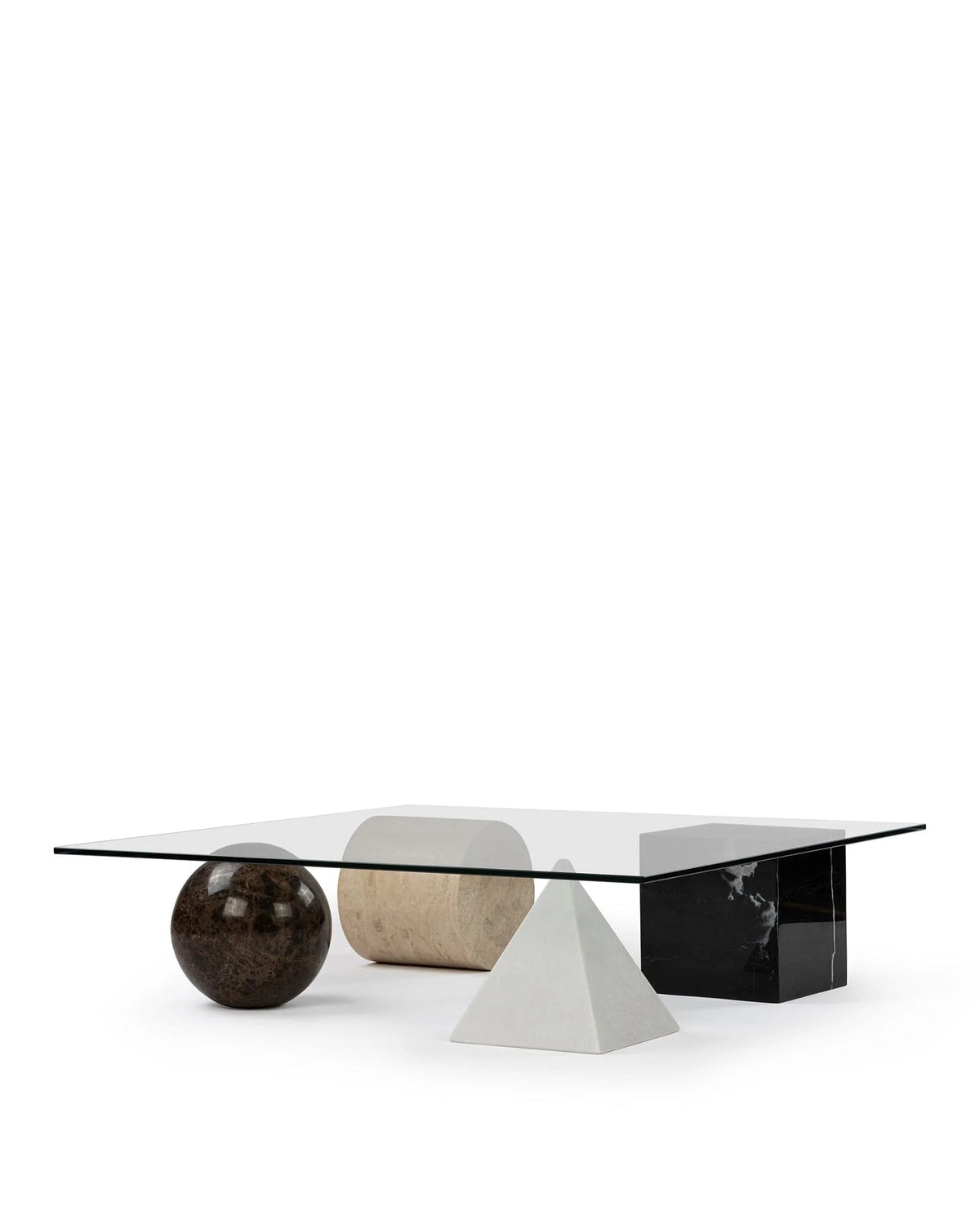 Meta 79™ coffee table | glass and stone - mixed - tables 79 | madorne