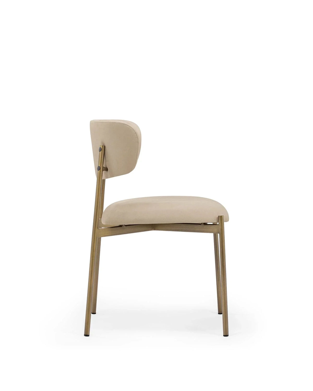 Metra™ dining chair | vegan friendly faux suede - chairs metra | modern | madorne