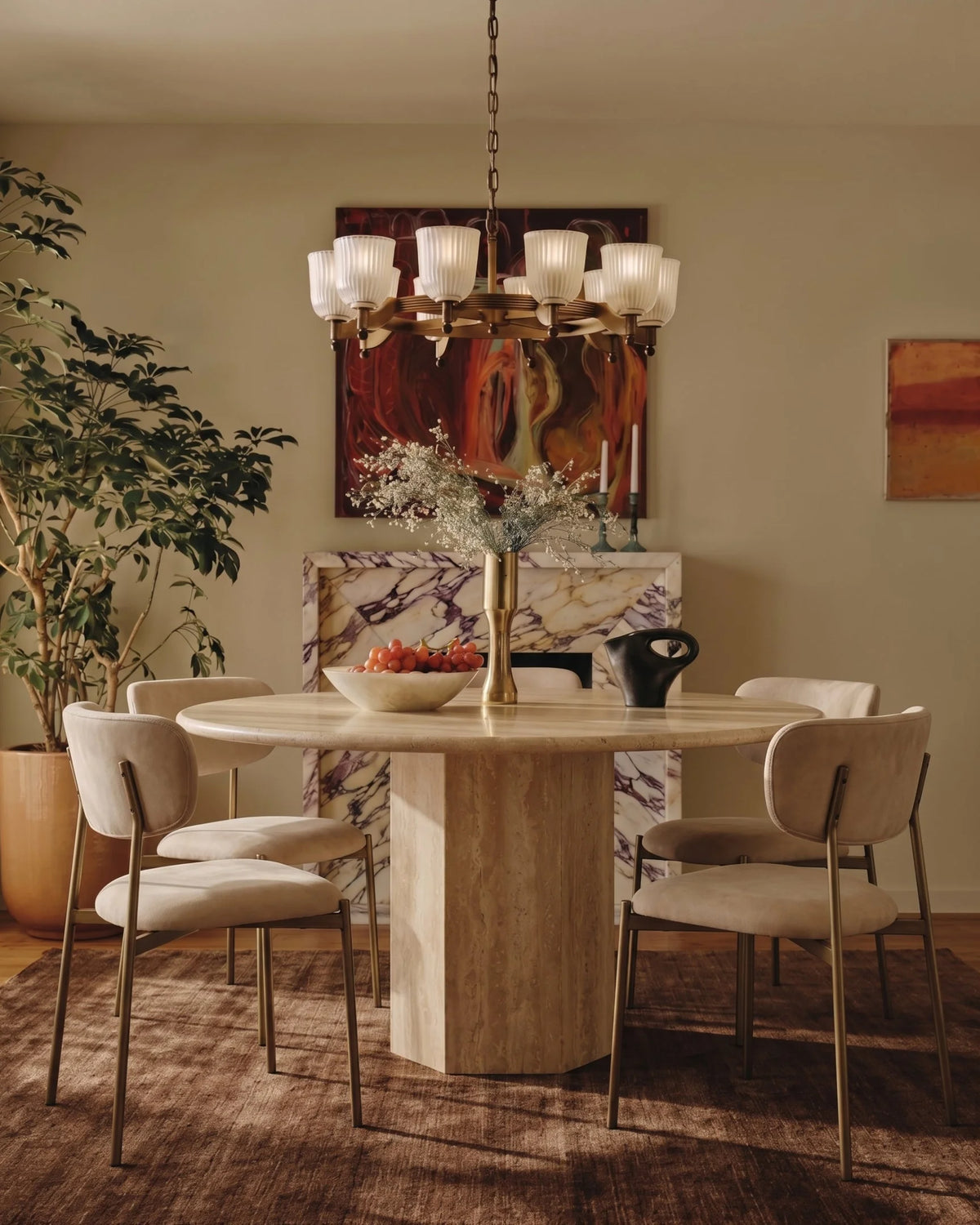 Metra™ dining chair | vegan friendly faux suede - chairs metra | modern | madorne