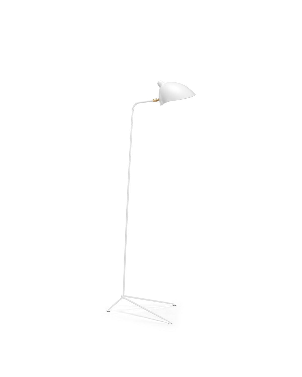 Milo 53™ single floor lamp | white - lighting 53 | madorne