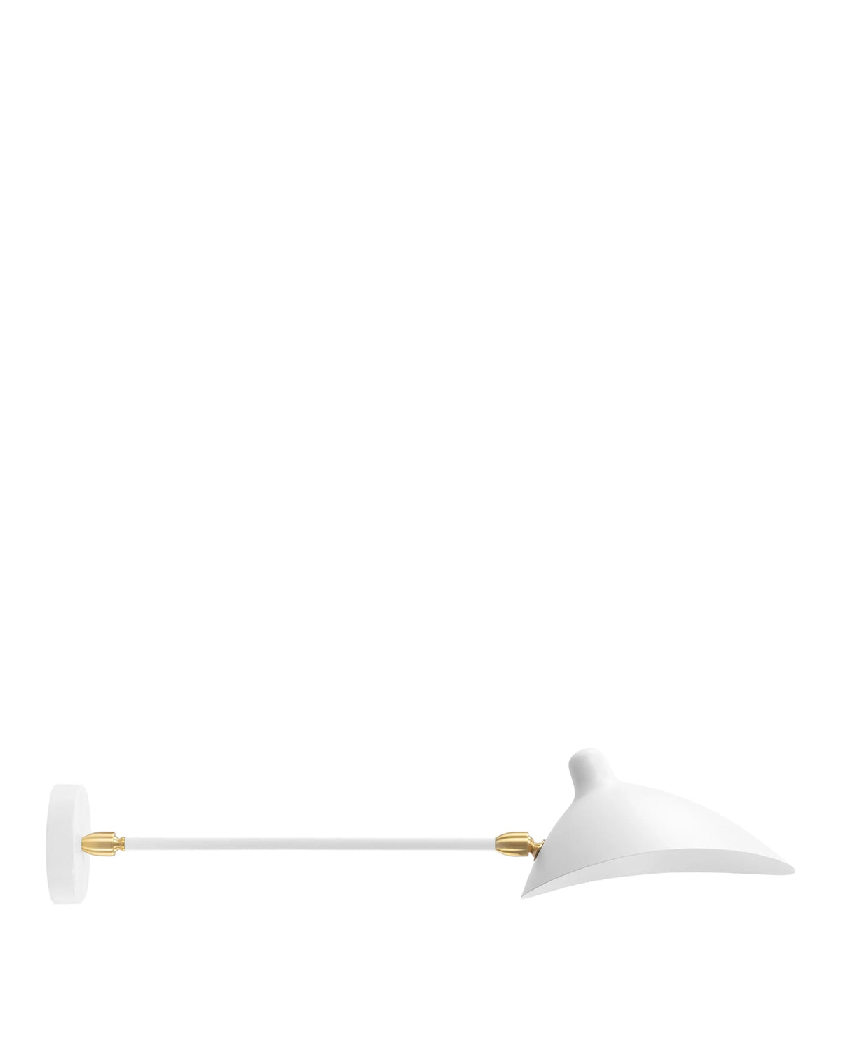 Milo 53™ small wall sconce | pivoting shade - lighting 53 | light | madorne