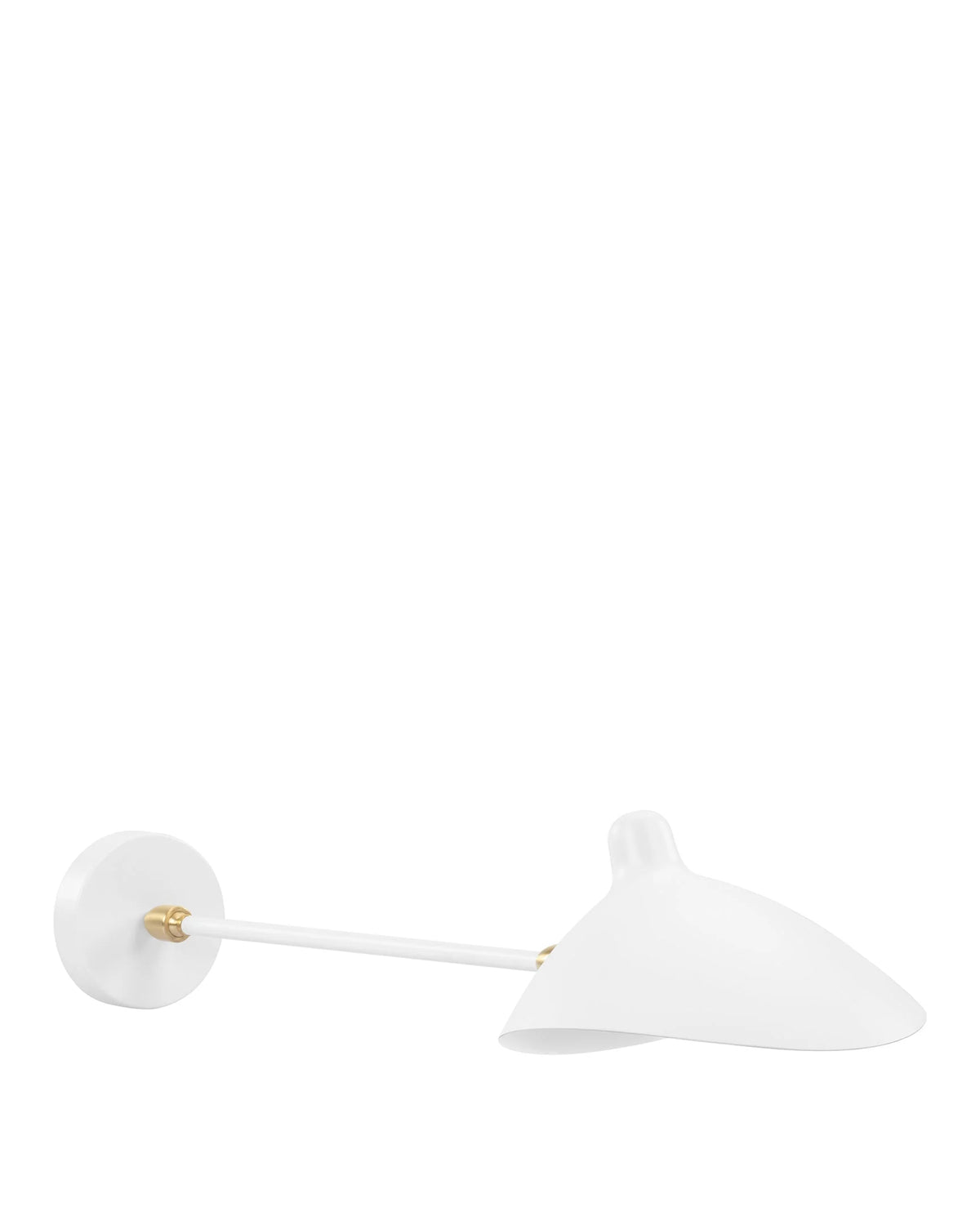 Milo 53™ small wall sconce | pivoting shade - lighting 53 | light | madorne