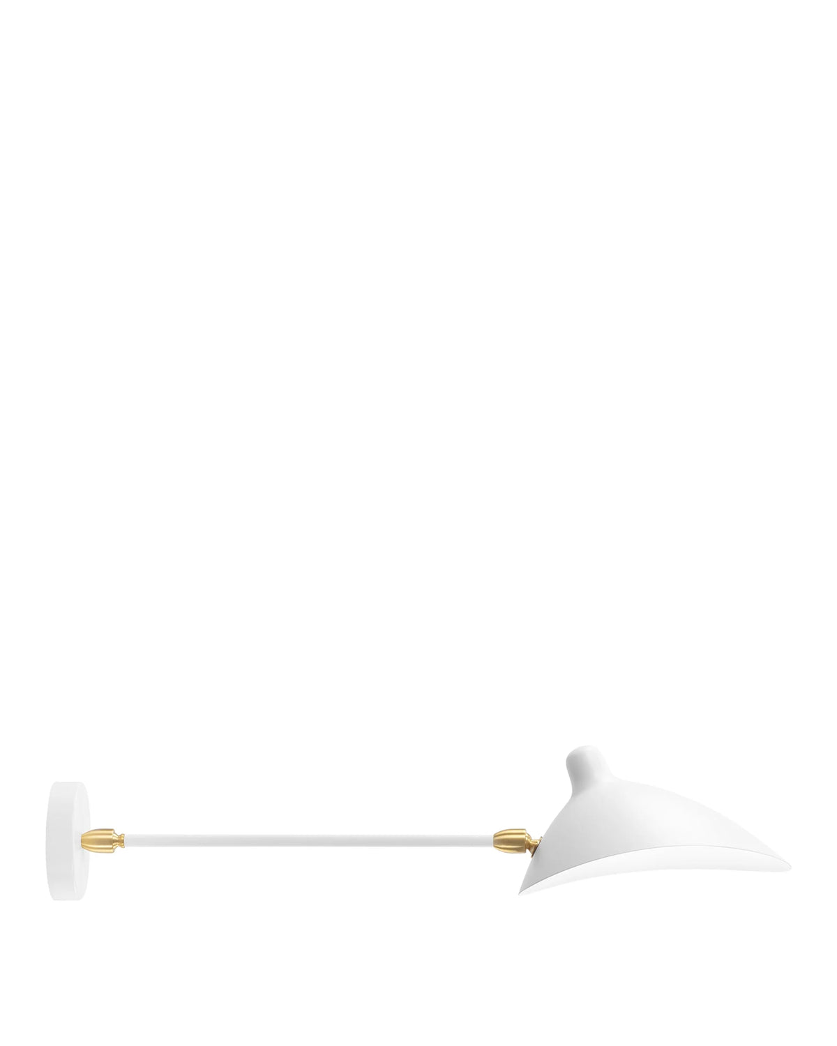Milo 53™ small wall sconce | pivoting shade - lighting 53 | light | madorne